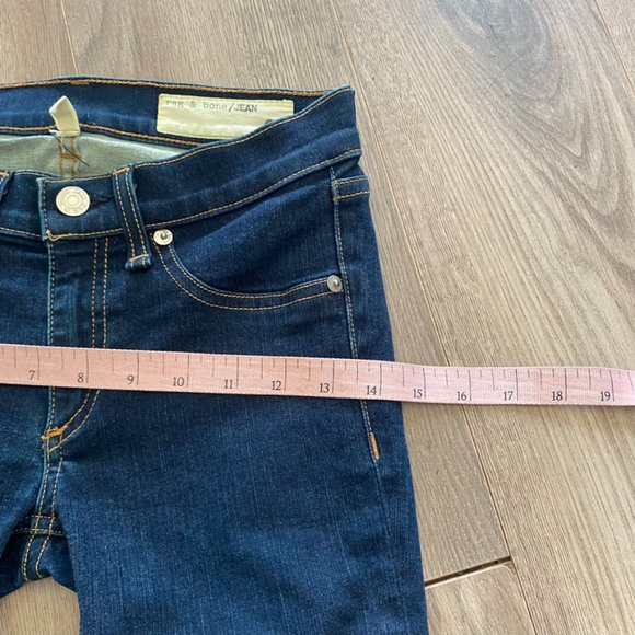 Rag & Bone Dark Blue Skinny “Legging” Style Jeans - Picture 4 of 11